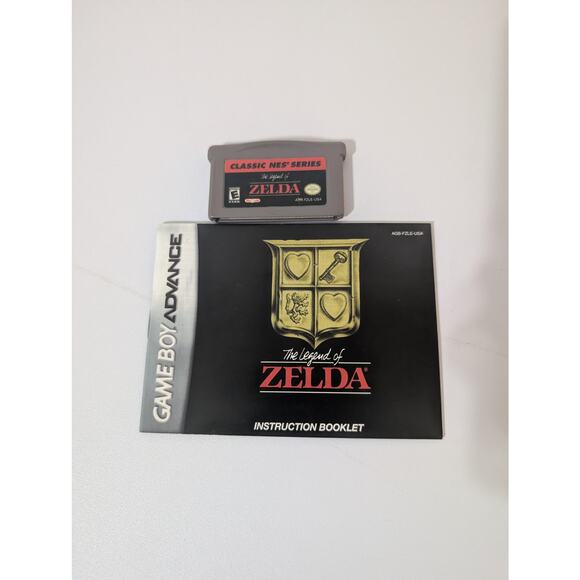 Legend of Zelda NES Classic Nintendo Gameboy Advance w/ Manual GBA USA Version